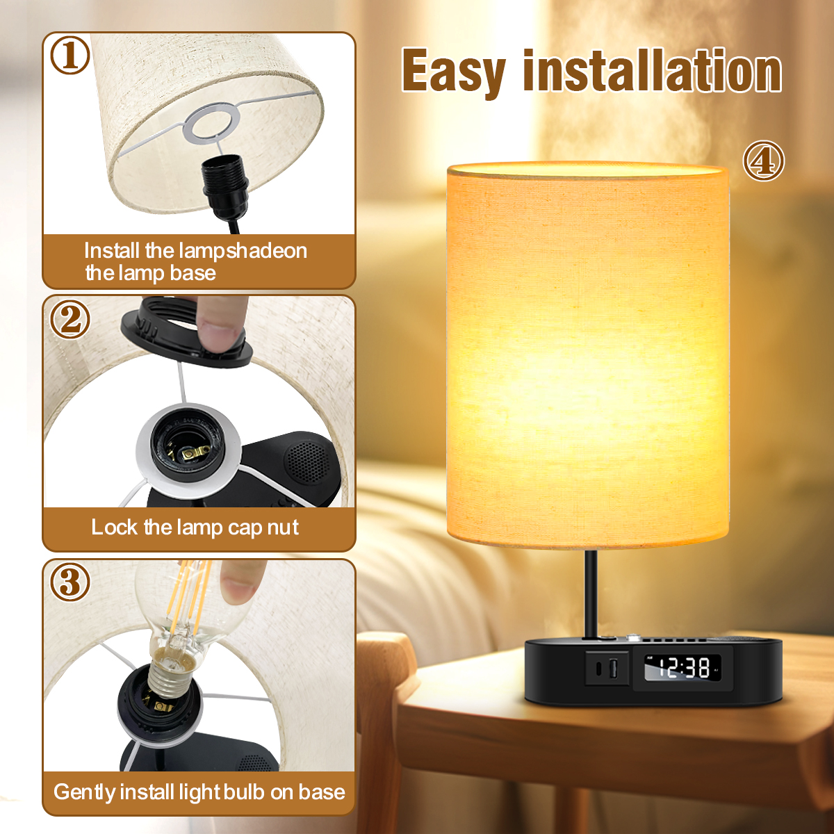 HCP048 桌面音响台灯